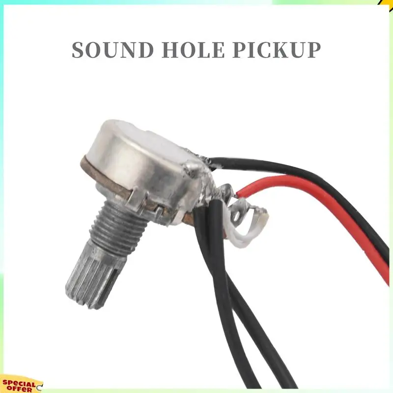 

TURE 4X Magnetic Acoustic Pickup For Guitar Black