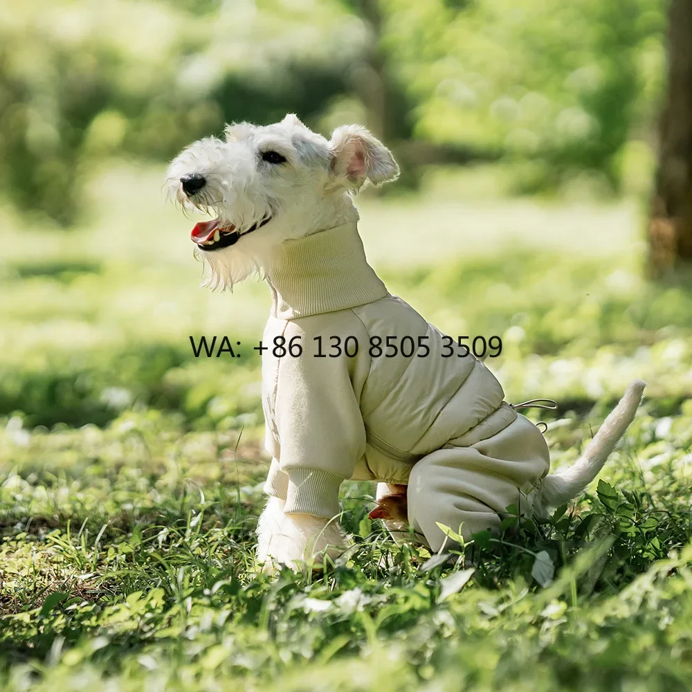 OEM/ODM Winter Luxury Dog Coat-Waterproof Rainproof Reflective Adjustable Fleece Polyester Patchwork Sweater Coat