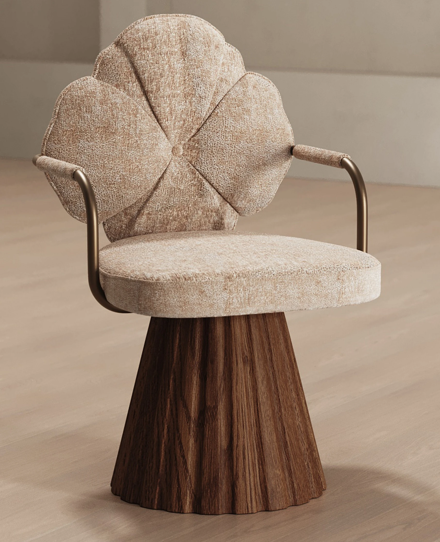 

Dressing chair makeup stool high-end light luxury solid wood