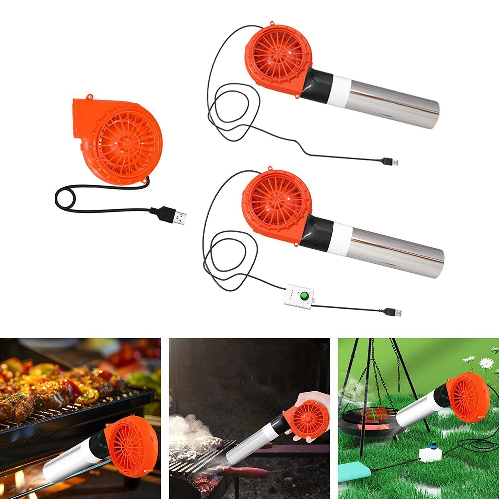 

Outdoor Camping Grill Portable Handheld Powered Barbecue Fan Air Blower Camping Grill Portable Handheld Powered Barbecue Fan
