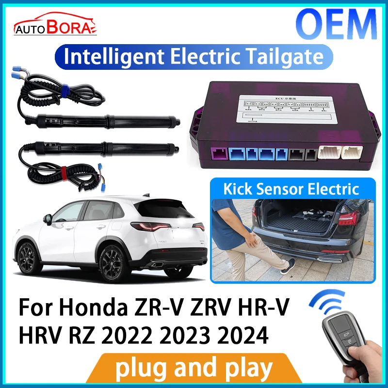 

ZhuCamX Intelligent Electric Tailgate Automatic Lifting Kit Remote Control Opener Trunk for Honda ZR-V ZRV HR-V HRV 2022~2024