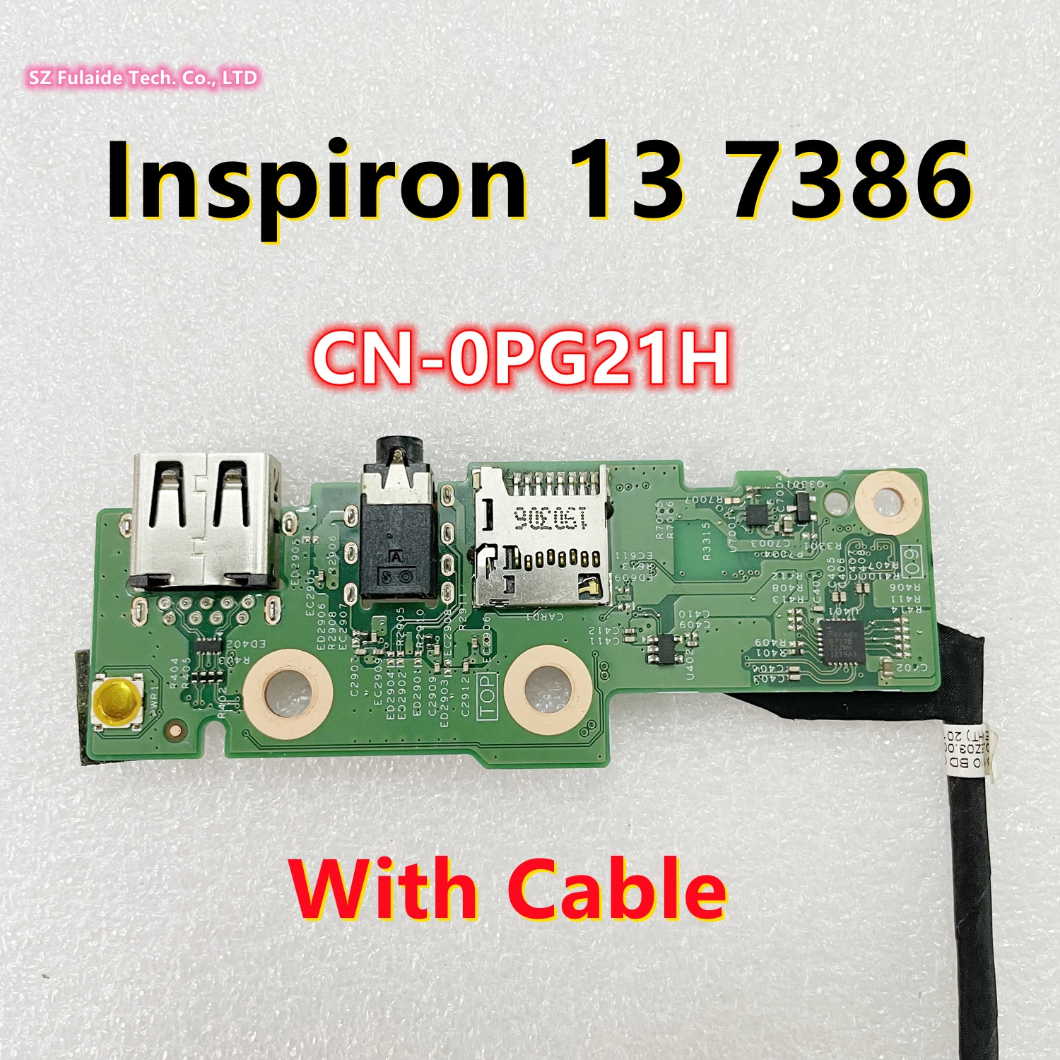 CN-0PG21H 0 pg21h pg21h für Dell Inspiron 13 7386 Laptop USB Audio Board eingebaute USB Audio Interface Kabel Board mit Kabel