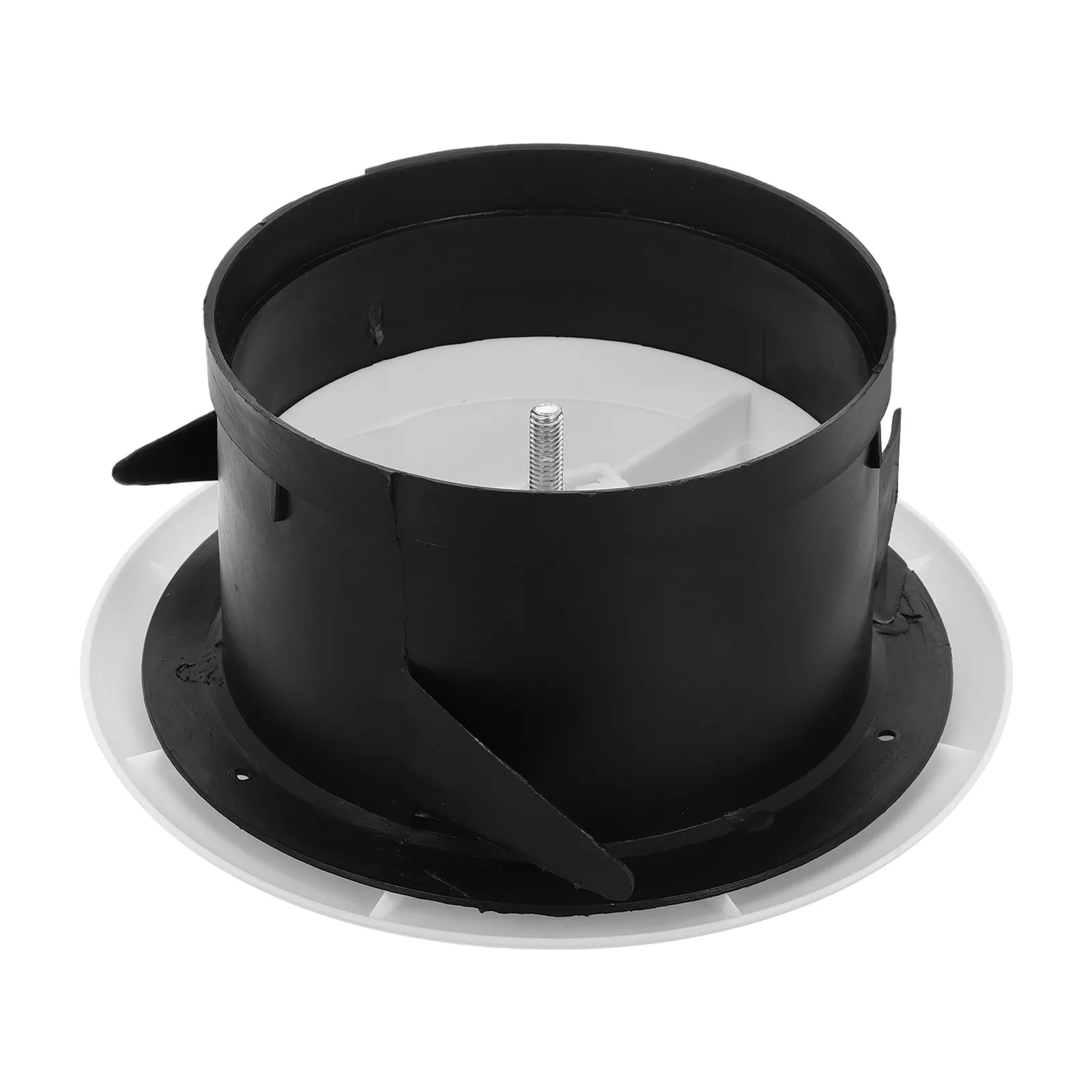 Fresh Air System Round Ceiling Diffuser ABS Vent Cover Durable Air Valve Exhaust Supply Home Office AC Duct Easy Install Wide
