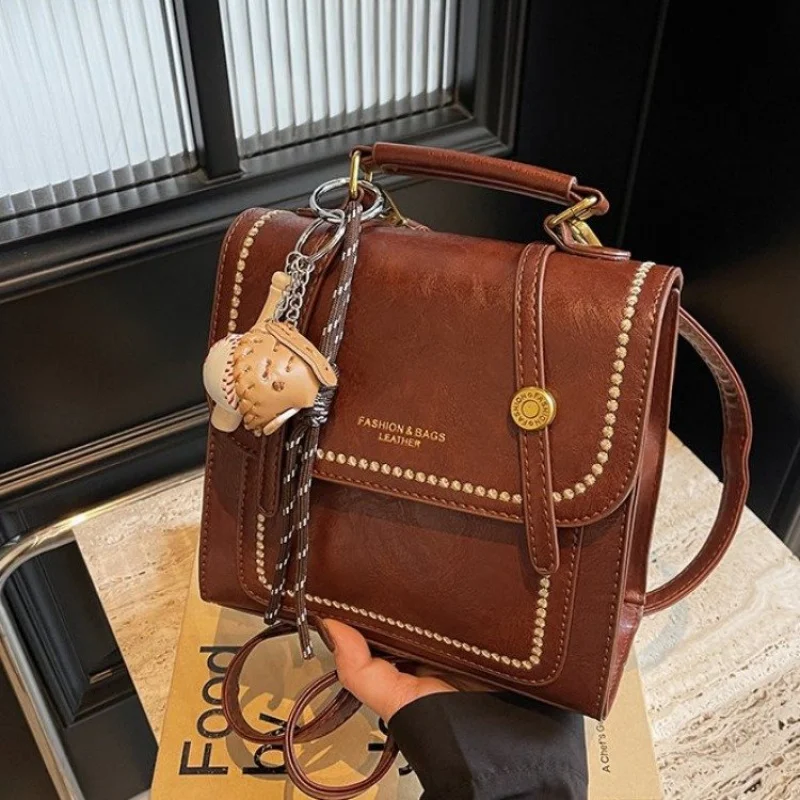 

Роскошная брендовая женская сумка, кожаная сумка на плечо, классическая элегантная популярная женская сумка через плечо, универсальная