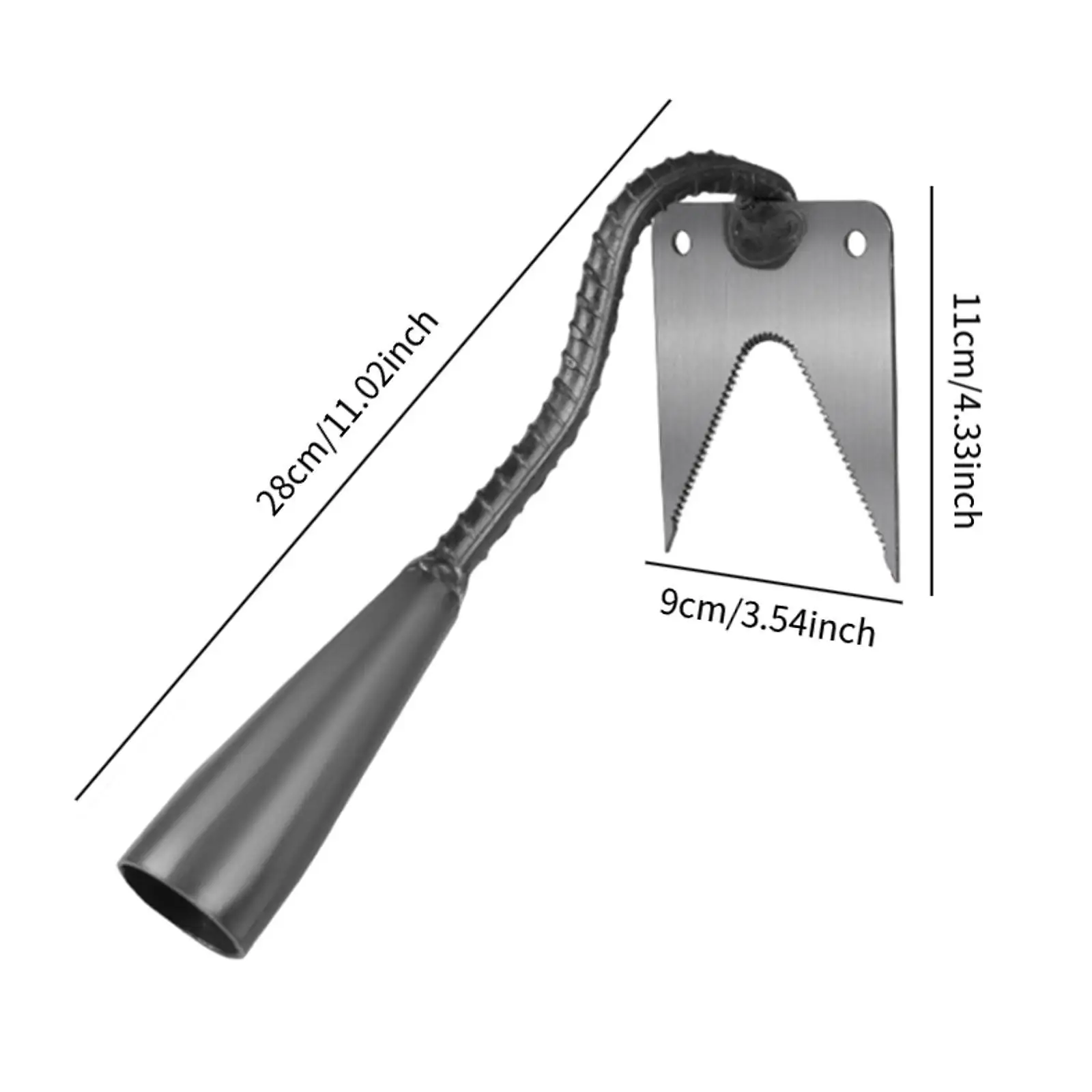 Weed Puller Tool Lightweight Gardening Supplies Sturdy Weed Removal Hand Weeder Tool for Backyard Courtyard Garden Yard Planting
