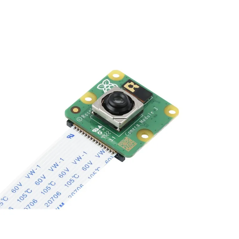 

Waveshare Raspberry Pi Camera Module 3, 12MP high resolution, Auto-Focus, IMX708, Options for FOV and Night Vision function