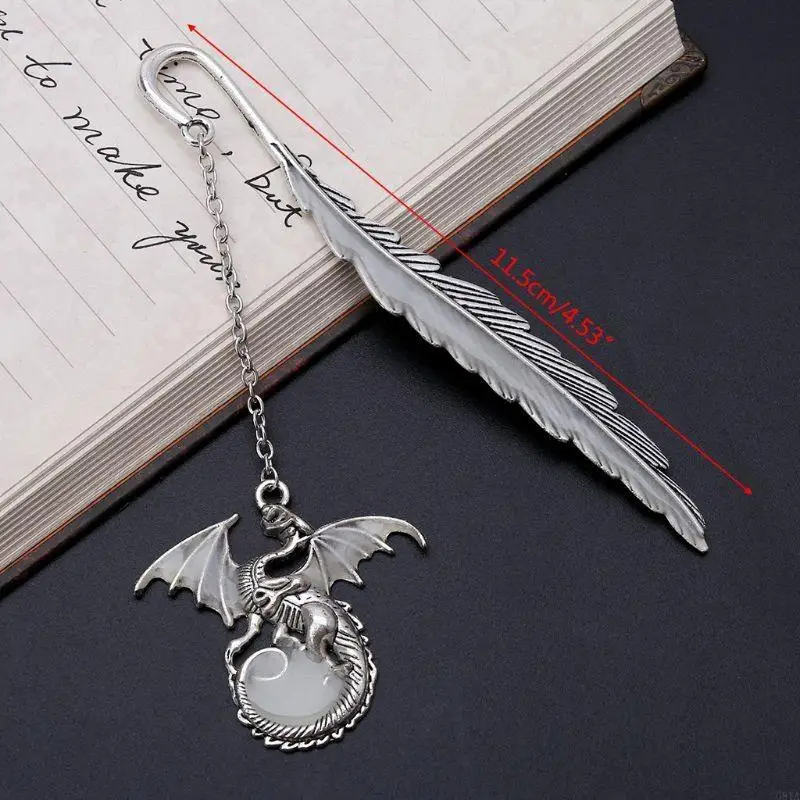 G8TA Glow Luminous Book Marker for Creative Dragon Label