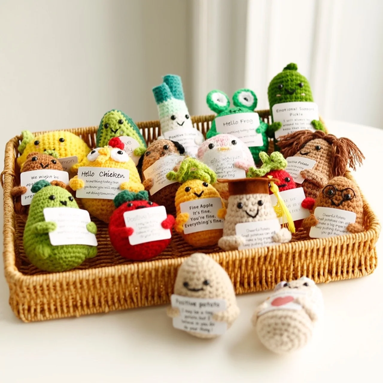 

Handmade Crochet Cute ion Doll Toilet Paper Finied Product Creative Gift for All G And Age up