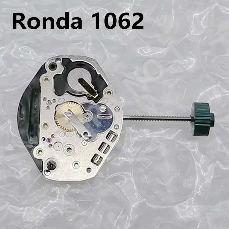 × Swiss RONDA 1062 Movimiento de cuarzo Movimiento de cuarzo de dos agujas Accesorios de reloj Nuevo auténtico