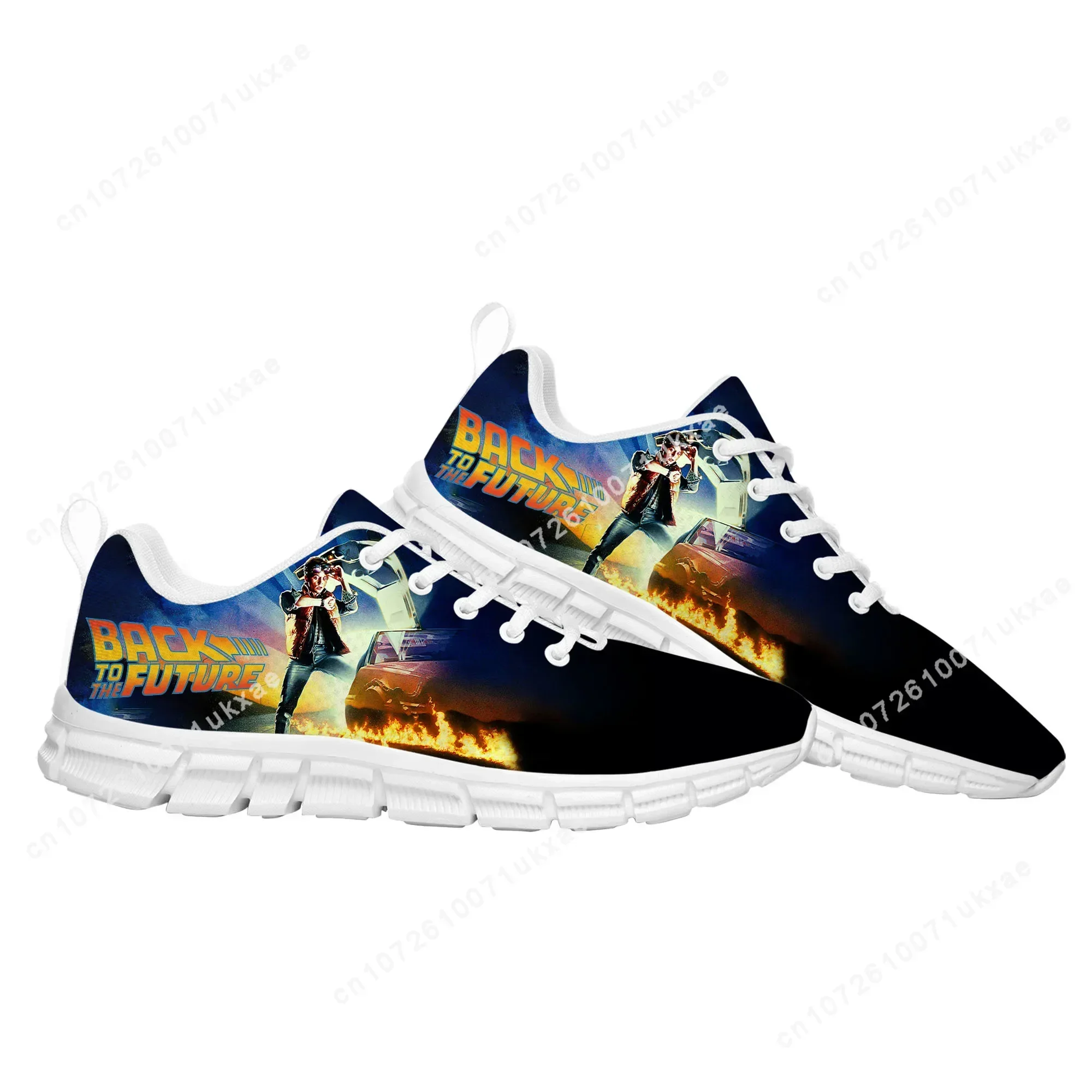 Back To The Future Delorean Sports Shoes Mens Womens Teenager  Sneakers Parent  Sneaker Customize Shoe
