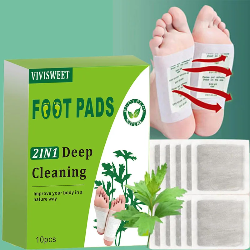 Plant Extracts Foot Massager Pads Improves Sleep Quality Relieves Stress Fatigue Safe and Easy To Use Highly Effective Foot Care