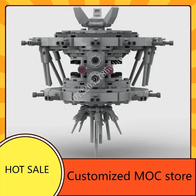545PCS Hapan Battle Dragon Space War Military MOC  DIYAssembly Toy Puzzles Midi Scale SpaceShip Birthday Gift for Kids Ages