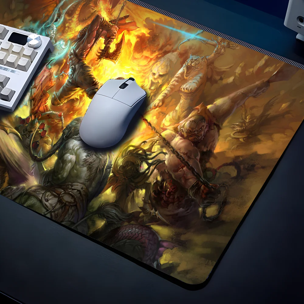 Grande antiderrapante Dota Mousepad, tapetes de mesa, acessórios para jogos, laptop, mouse pad macio