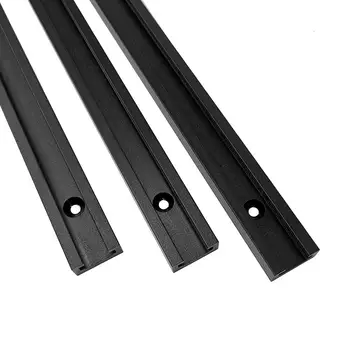 300–1220 mm Holzbearbeitungs-T-Nut-Gehrungsschiene, Aluminiumlegierung, T-Schiene, Gehrungslehre, Schienenschlitz für Holzbearbeitungswerkzeuge