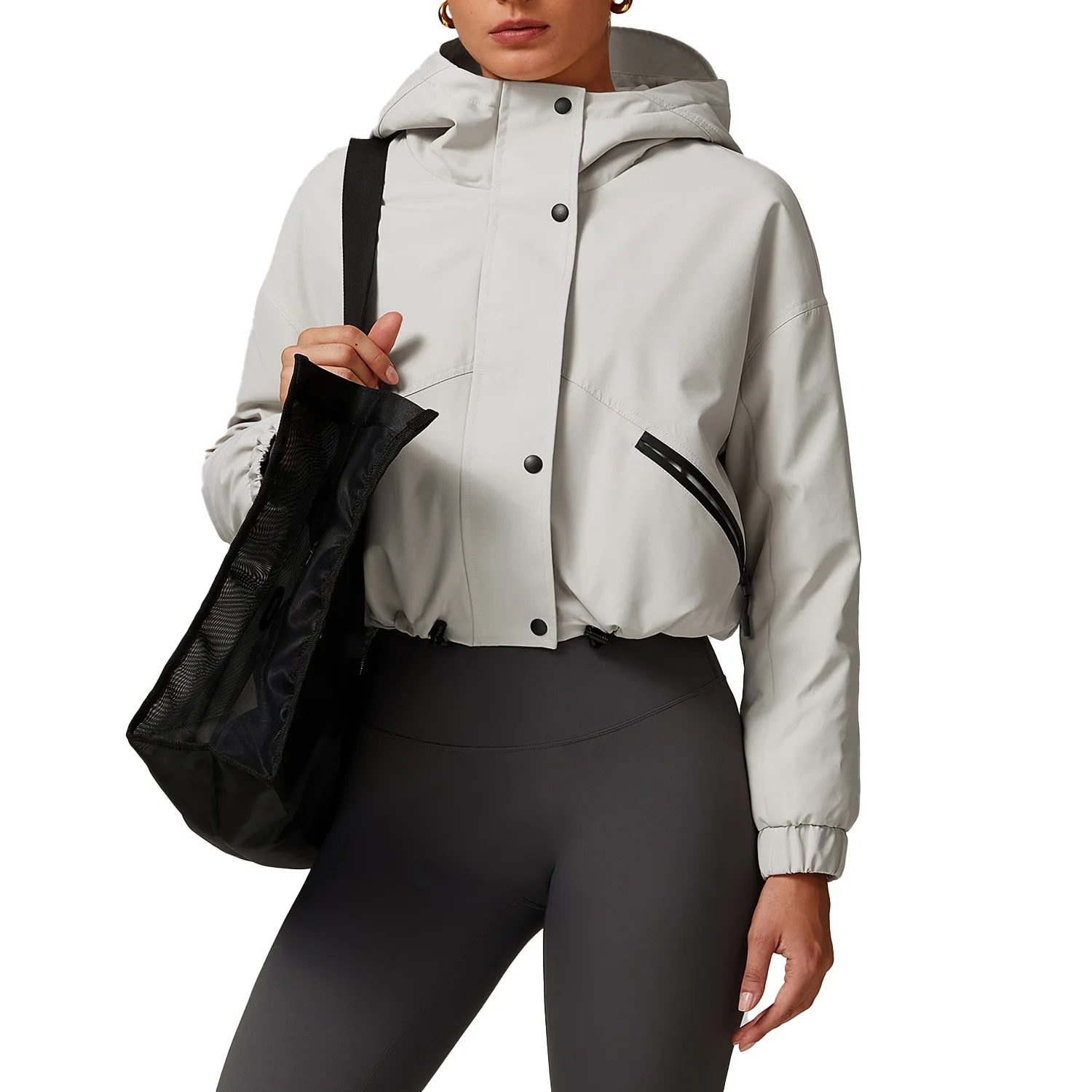 

Mermaid Curve Winter Women's Down Jacket White Duck Down Comfortable Warm Fashion All-match Charge Jacket Down Jacket
