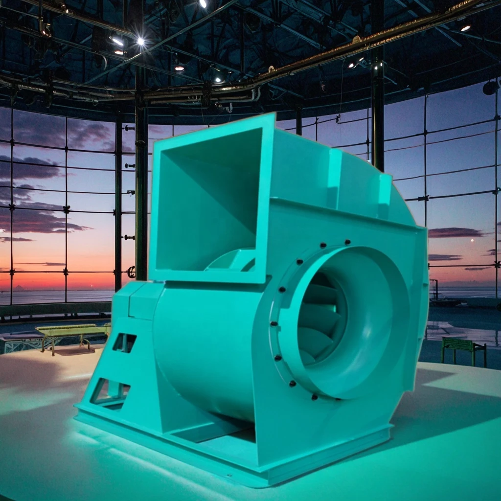 Industrial Boiler Centrifugal Fan Free Standing Stainless Steel Blades Cast Iron AC Motor 800 RPM OEM ODM 3-Year
