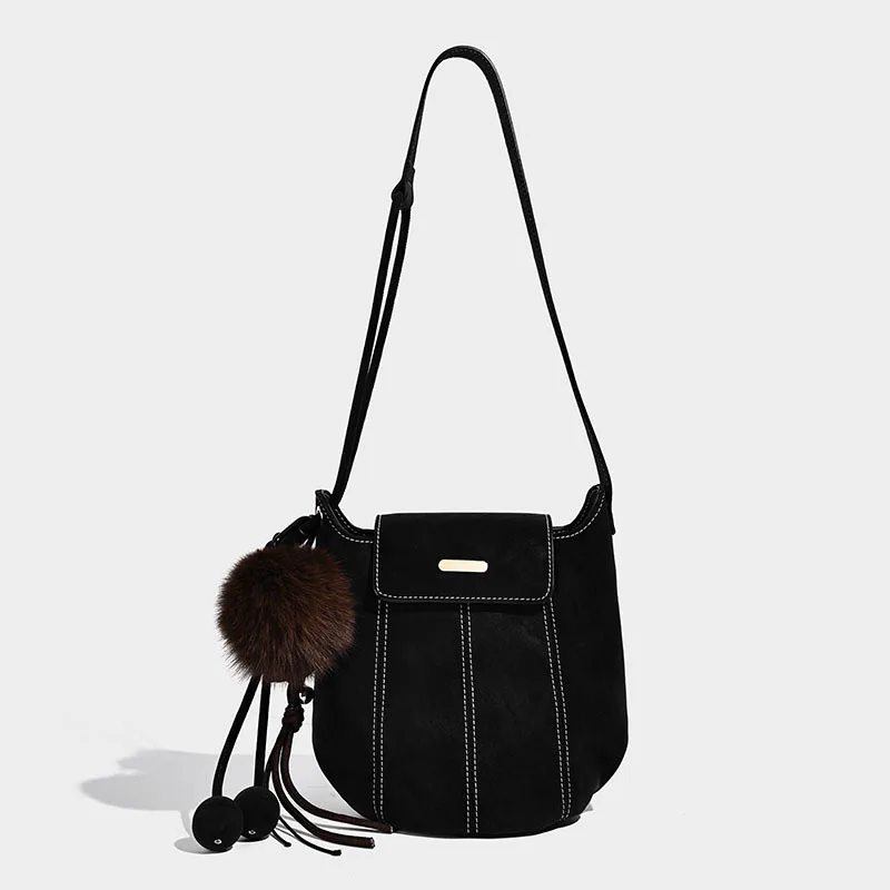 

Модная сумка из искусственной замши, роскошный дизайн, женская маленькая квадратная сумка через плечо, минималистичный стиль, сумка на плечо