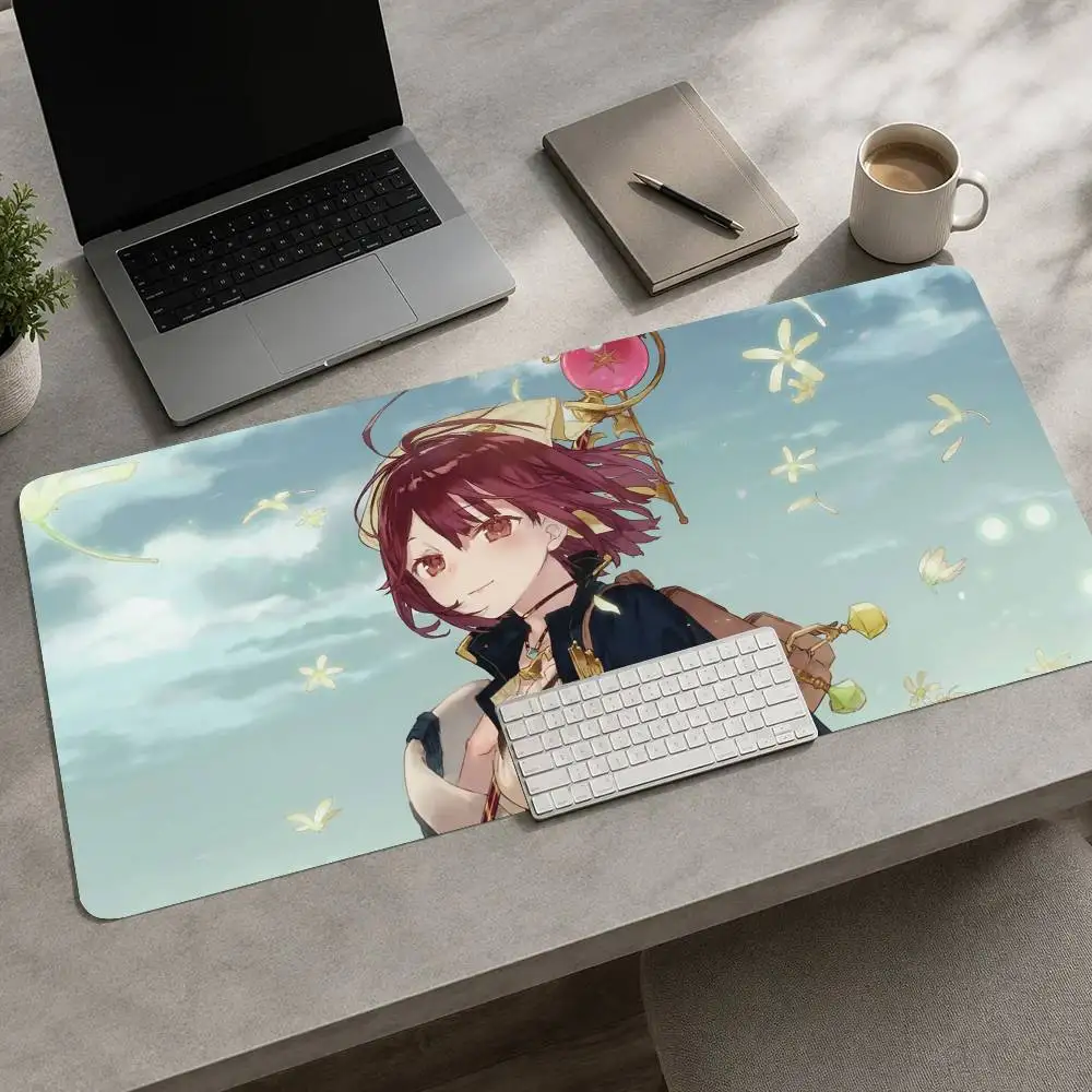 Sophie Anime The Alchemist Of The Mysterious Book Mousepad Non-slip Suitable For Office Computers Laptops E-sports Game Desk Ma