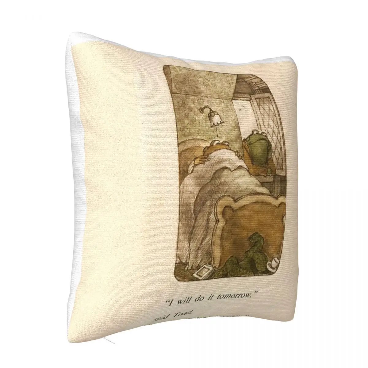 Frog And Toad I Will Do It Tomorrow Pillow Cases Ornamental Pillows Pillow Covers Decorative Pillow Case Pillow Cover