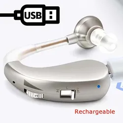 Rechargeable Mini Hearing Amplifier For Deafness,Hearing Aid,Intelligent Ear hearing loss aids for Elderly and senior