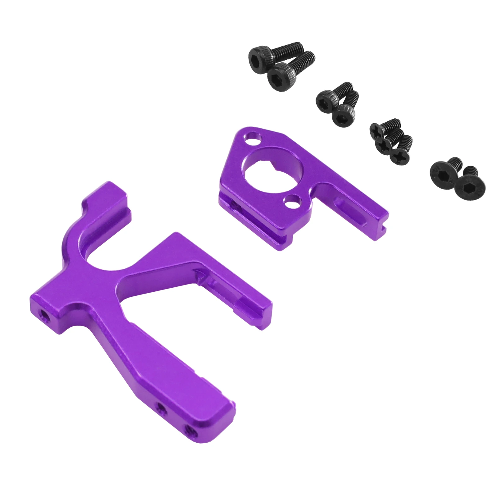 For Wltoys LC 1/12124019 1/14 144001 144010 RC Car Metal Upgrade Accessories Adjustable Motor Fixed Seat