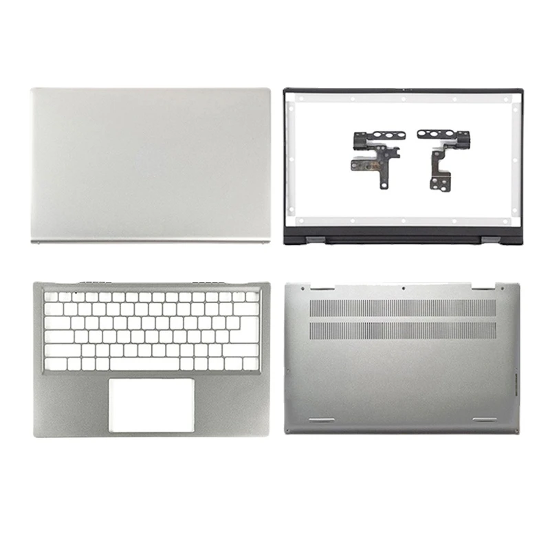 

New For Dell Inspiron 14 5410 5415 Laptop Case LCD Back Cover Front Bezel Hinges Palmrest Bottom Case Top Lid 0CYT45 06M9P2