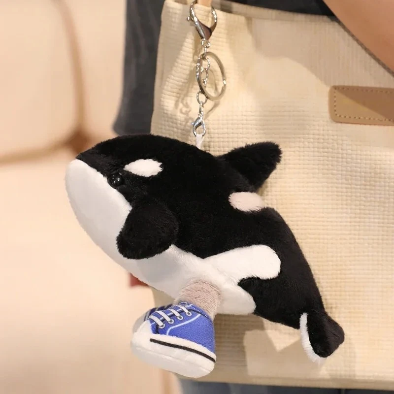 CuteItalian Brainrot animales Tralalero Tralala tiburón de peluche de juguete de dibujos animados Ai muñeco de peluche colgante decoración creativa de la habitación regalos para niños