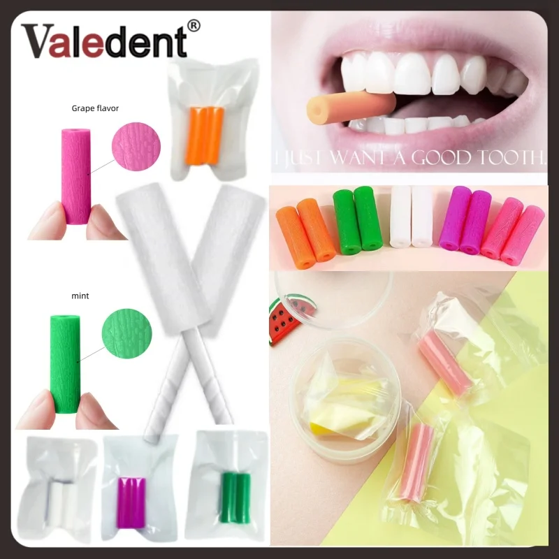 20PCS Dental Orthodontic Aligner Chewies Tooth Chewies Aligner Tray Seaters Silicone Invisible Retainer Oral Hygiene Care Tools