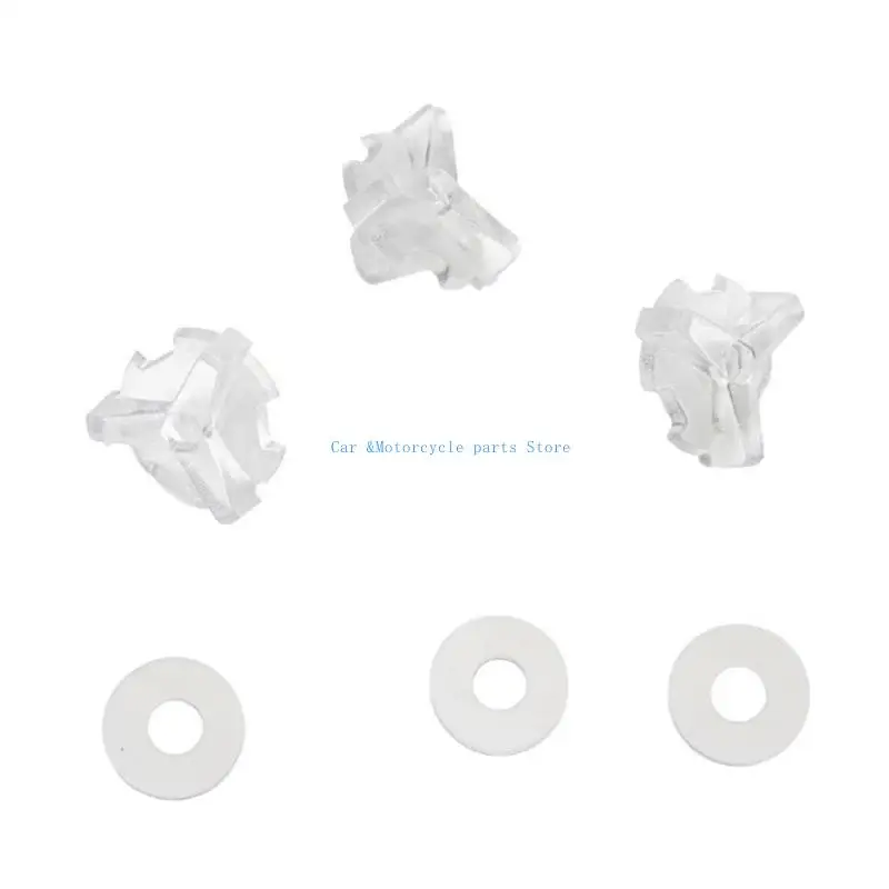 Y9UC خوذات الدرجات البخارية أقنعة مسامير الخوذات الملحقات أقنعة بلاستيكية المسمار الخوذ استبدال مسامير تثبيت أجزاء #5