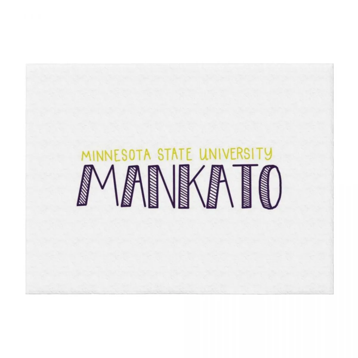 

Minnesota State University Mankato Throw Blanket Luxury St Vintage Polar Decoratives Blankets