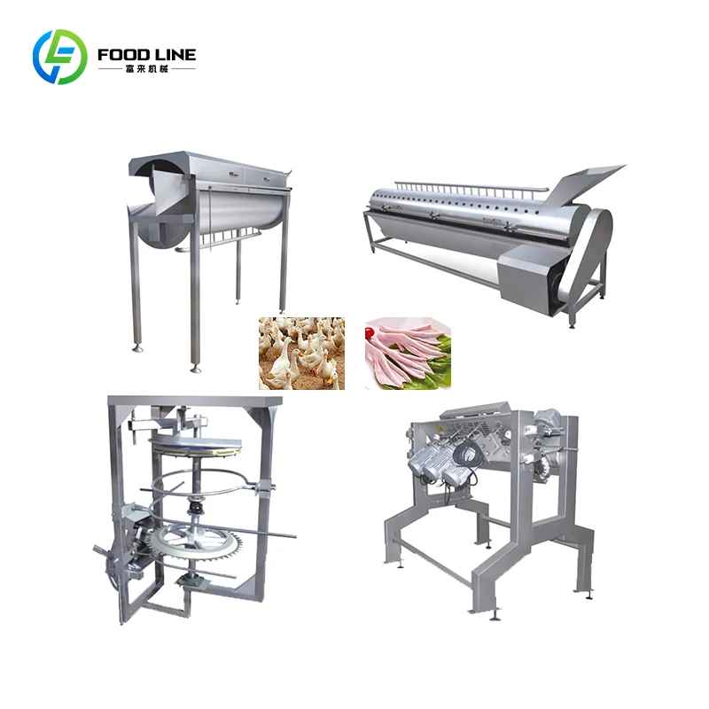 Customized FL Chicken Slaughtering Plant Bird Slaughtering Machine with Chicken Feather Remover