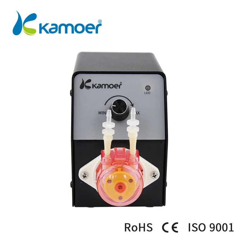 Bomba peristáltica Kamoer KCP2-KFS, bomba de agua de circulación pequeña automática, bomba dosificadora de clorato de potasio y ácido fotalico