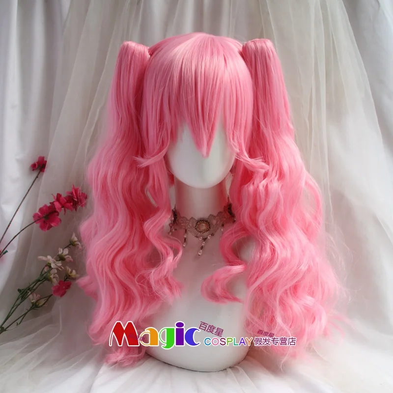 Fate/Grand Order Servant Tamamo no Mae Tamamo Cat Cosplay Wig Pink lONG Heat Resistant Synthetic Hair