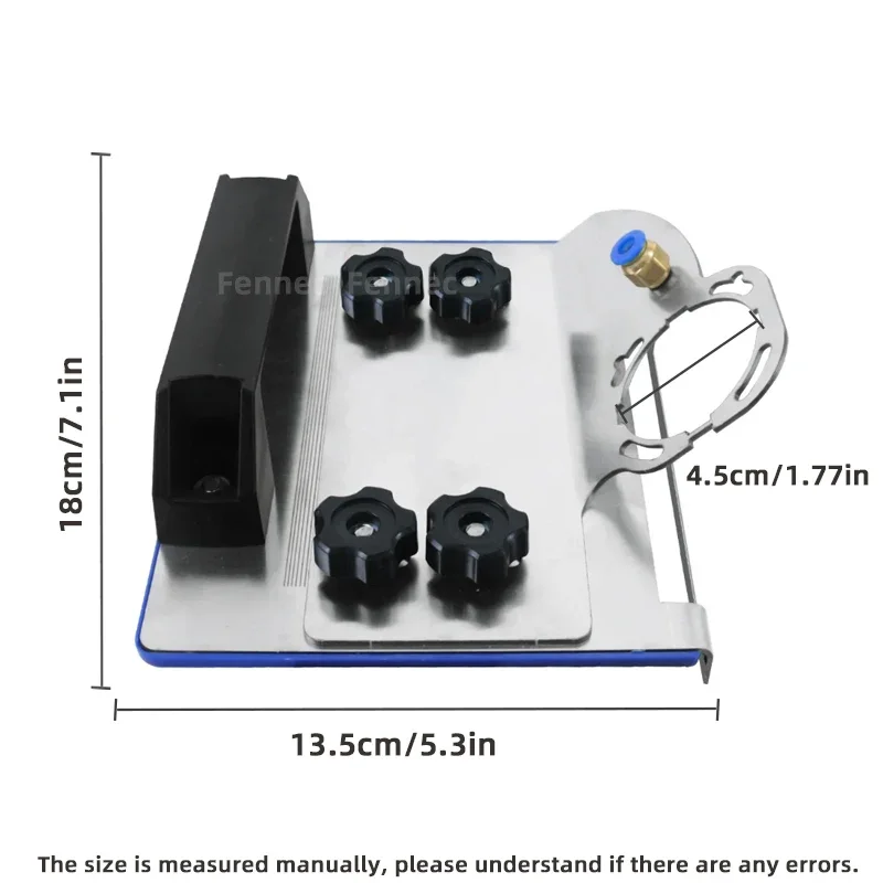 Angle Grinder Stand for Tile 45° Chamfer Cutting Angle Grinder Chamfering God for Cutting Tile Ceramic Stone 100 Hand Grinder