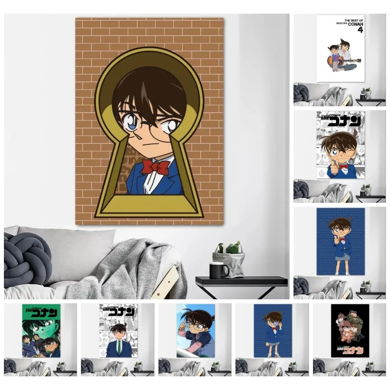 Detective Conan Anime Diamond Painting 5D DIY Rhinestone Mosaic Kids Room Wall Decor Cartoon Art Craft Gift