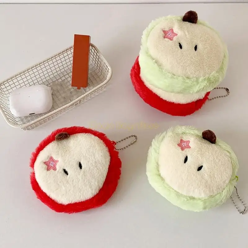 X90d weicher Fuzzy Fruchtmünzen Geld