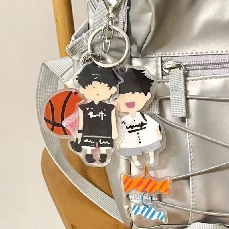 TV Series Revenged Love Tian Yuning Zi Yu Cosplay Keychain Kawaii Acrylic Pendant Keyring Keychain Ornament Bag Accessories Prop
