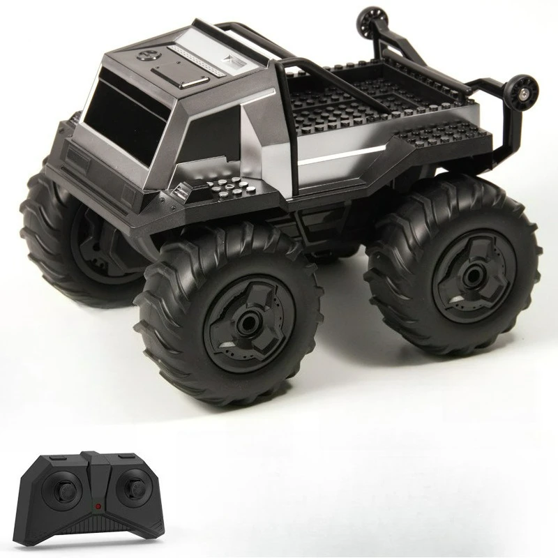 

Children's amphibious remote control vehicle, racing car can be launched, off-road drifting