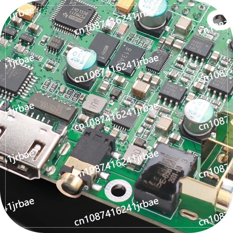 High Fidelity Thermal Coaxial Fiber I2sds512 Digital Audio Decoder Board Es9038q2m