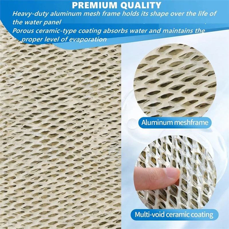 AC39-For 35 Humidifier Water Panel Replacement–Aluminum Mesh Filter For Models 350, 360, 560, 560A