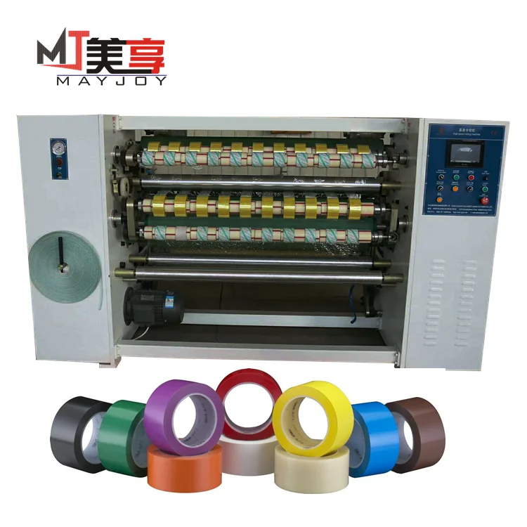 

Hot Sale Good Quality Adhesive BOPP Tape Slitting Rewinding Machine