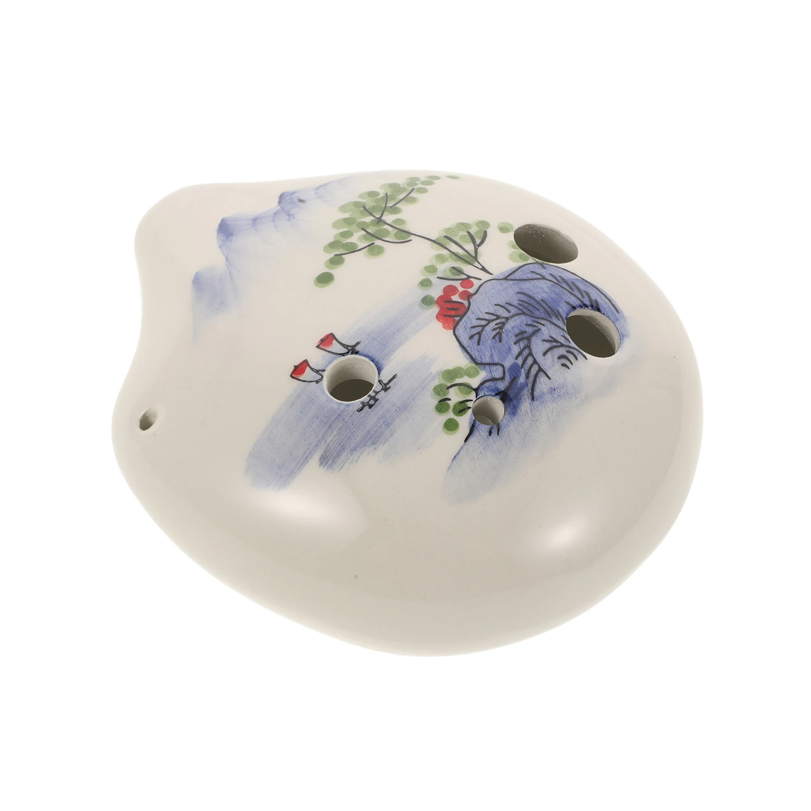 

Cartoon Ocarina Beginners Practice Wind Instrument Ceramic Music Adult