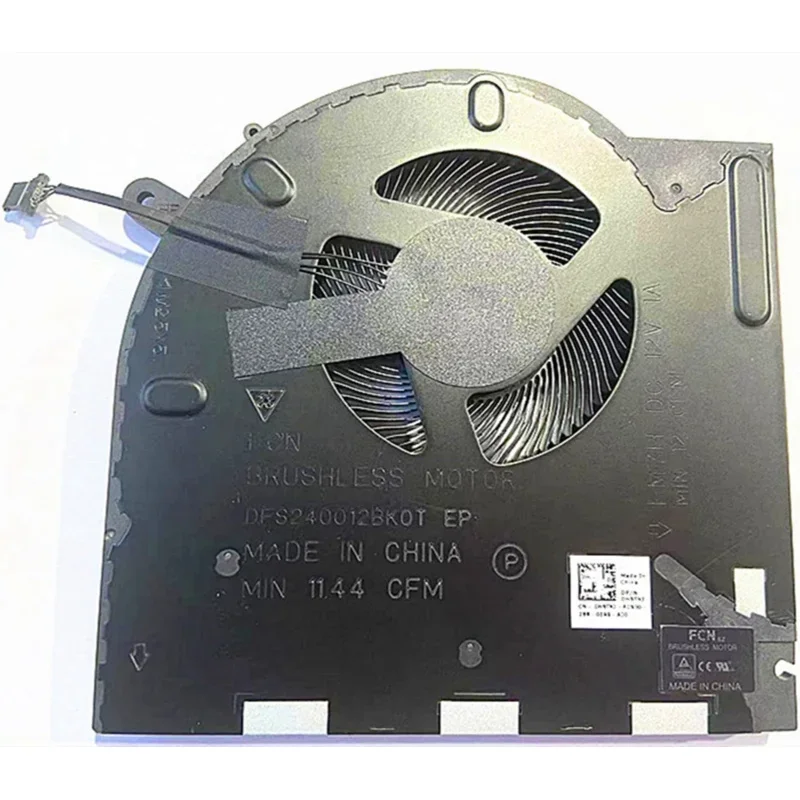 New Original Laptop Cooling Fan For Dell Alien M17 R3 M17 R4 P45E 0H5TYJ 0CNV63 RTX30 Graphics Card FM7J DFSCK324162A2K DC12V