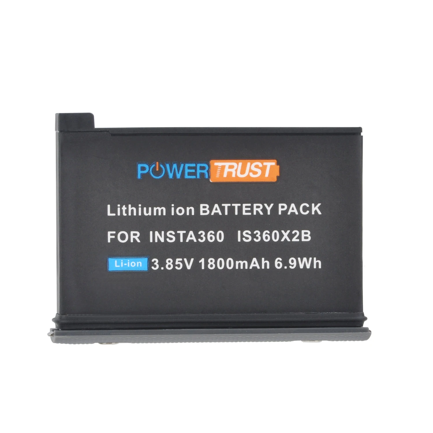 Powertrust novo 1800mah uma bateria x2 para insta360 uma câmera x2