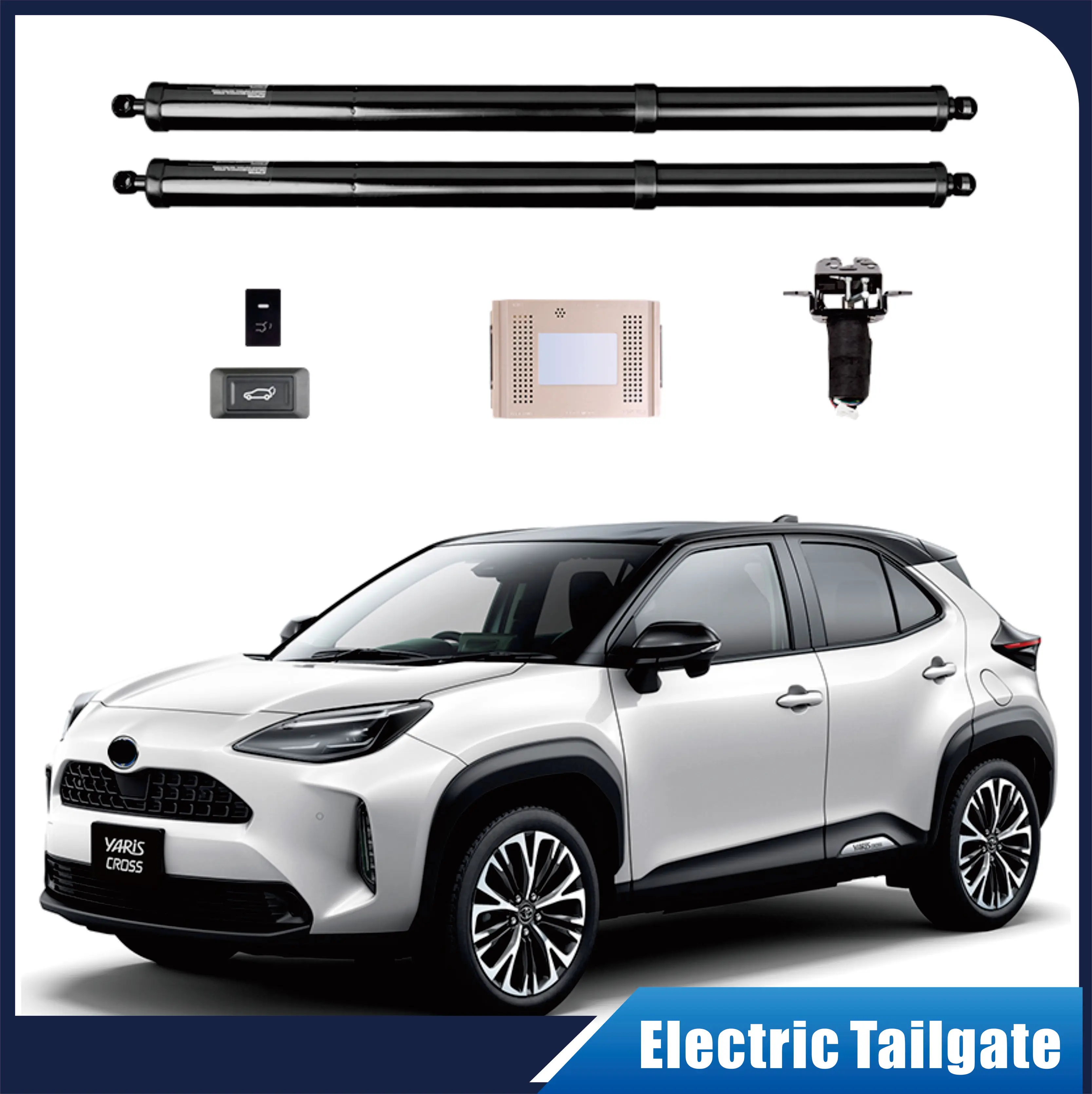 

For Toyota yaris cross control of the trunk electric tailgate car lift auto automatic trunk opening drift drive kit foot sensor