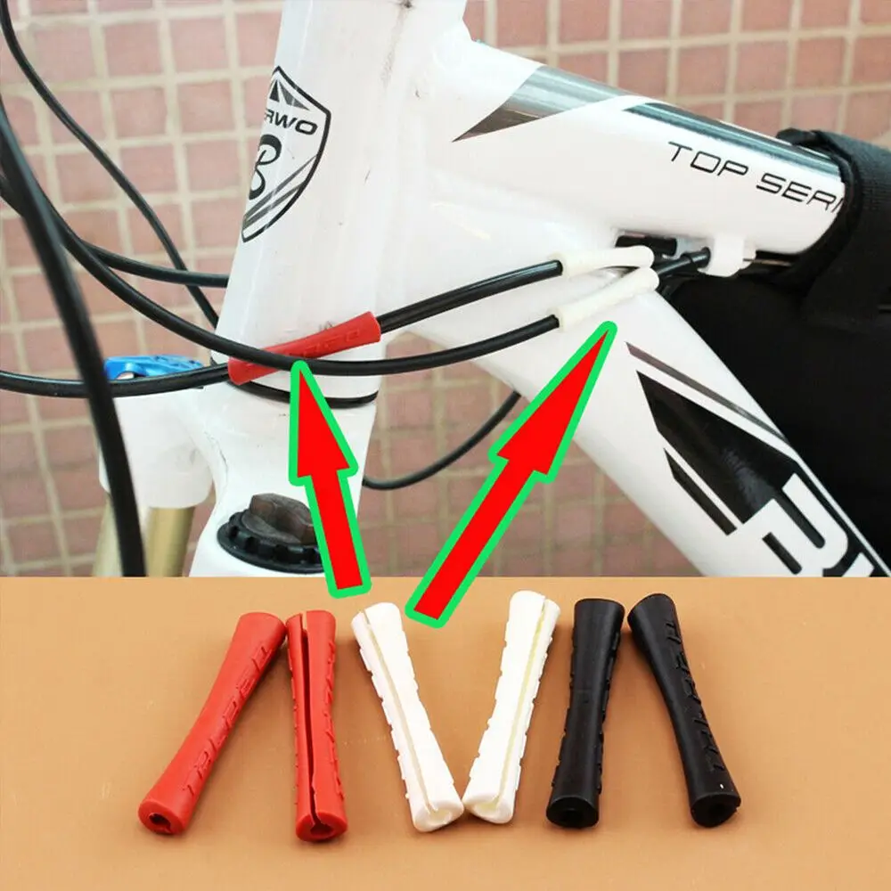 Frame Protection Three Colors Ultralight Mountain Bike Line Pipe Sleeve Anti Scratch Shift Brake Bicycle Cable Protector