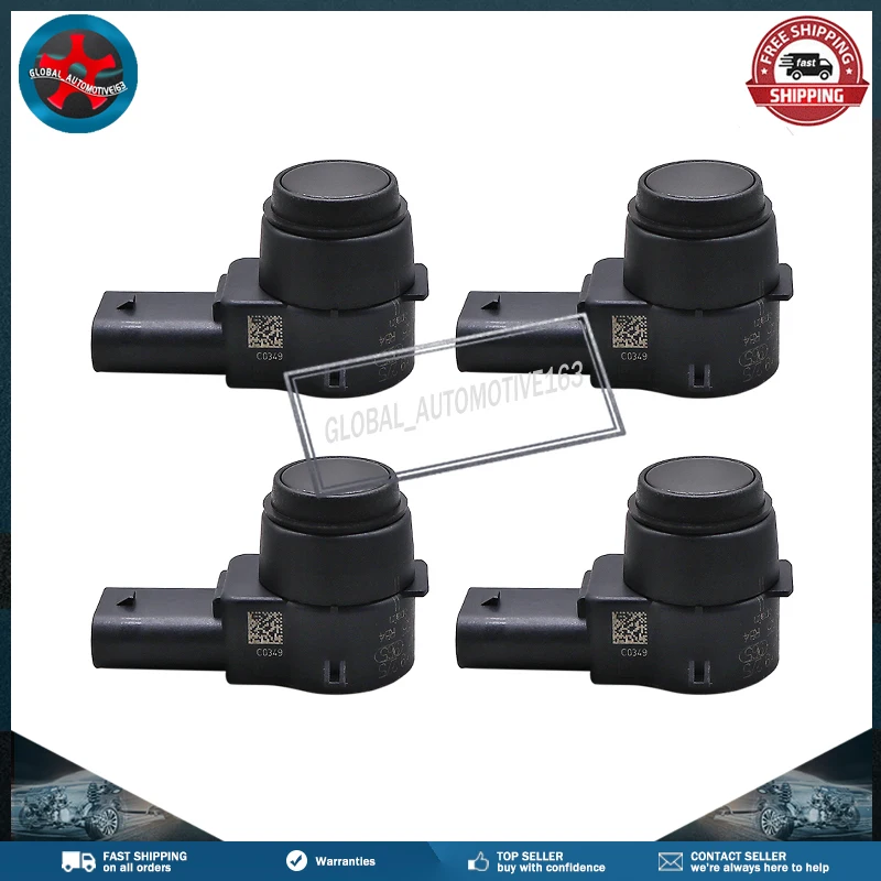 

4PCS Parking Sensor PDC 7L5919275 0263003487 For Audi VW