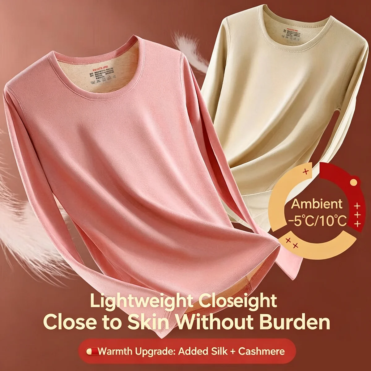 Wool Silk Thermal Underwear Set Double-sided Cashmere Long Velvet Fleece Plus Cashmere Thick Autumn Winter for Men Women Warm Un