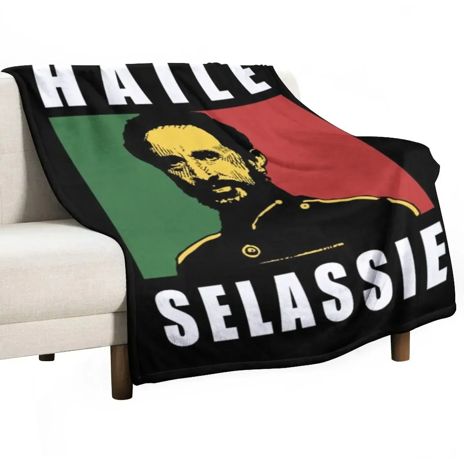 Haile Selassie Throw Blanket Comforter Loose Blankets