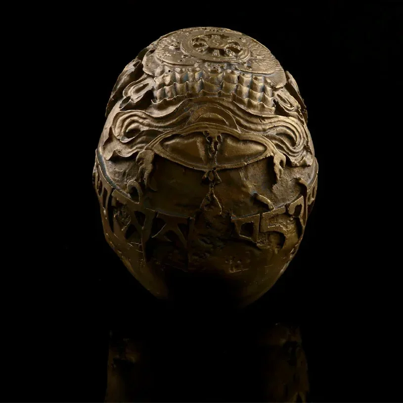 home decoration human skull resin statue handmade craft creative skull sculpture Halloween personality party decoration p0755